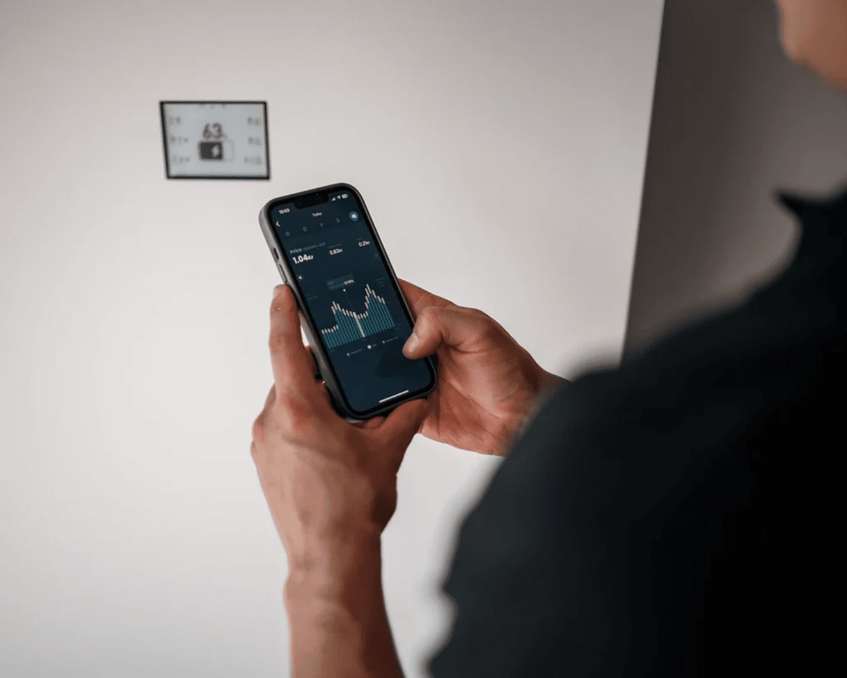 Batterilagring med appstyrning